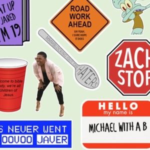 💙MEME STICKER AND FRIENDSHIP BRACELET MYSTERY BOX